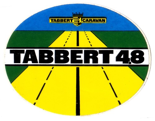 Tabbert caravan sticker - caravan,