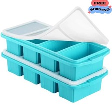 2 PCS Silicone Freezer Tray