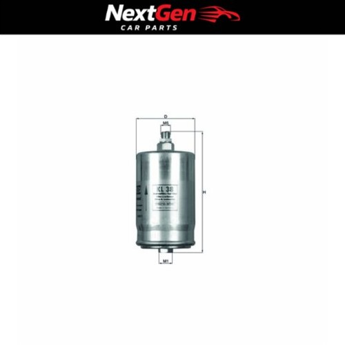 Fuel filter mahle kl38 - kl38, for