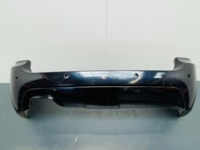 BMW E61 5 Series Touring 2004-2010 M Sport Rear Bumper in Carbon Black 416 #086