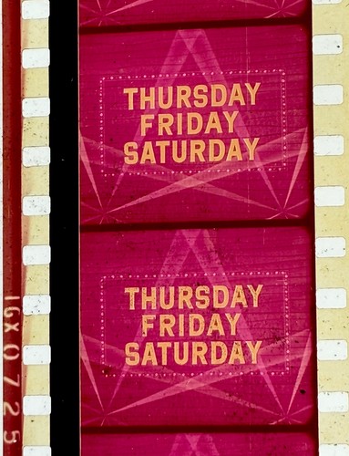 35mm film movie trailer - film,
