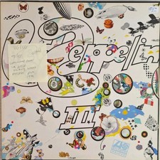 Led Zeppelin 3 Vinyl Record