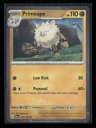 Primeape 107 193 - holo), 107/193