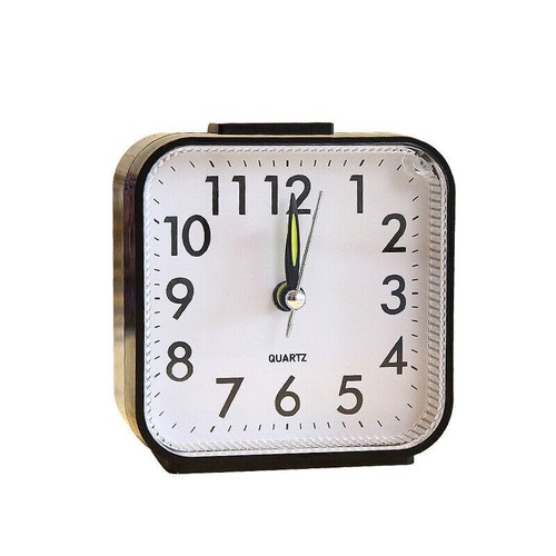 Quartz alarm clock with - clock,