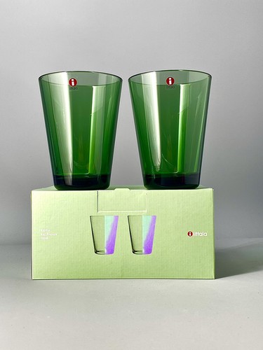 Iittala glass pair - glass, of