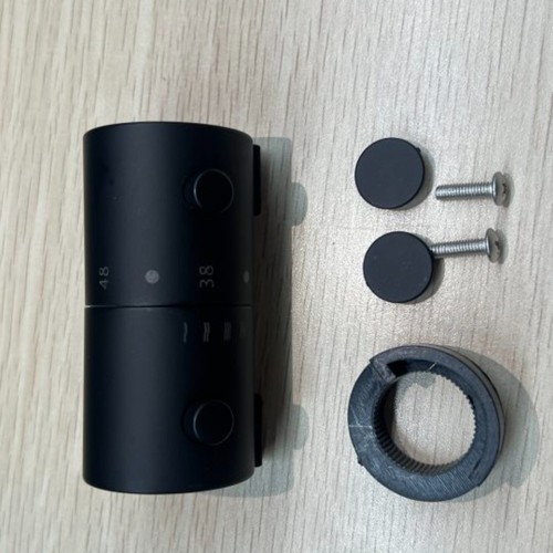 Shower control handle end cap - shower,