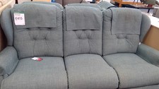 From Sherborne - Blue 3 seater sofa CS I12