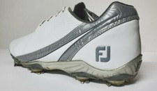 FootJoy DNA 2.0 Golf Shoes White/Platinum 12.5 M Style #53383 Ships Free w/BIN