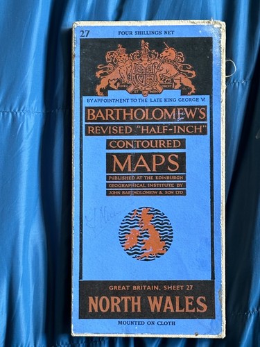 Vintage bartholomew half - bartholomew's,