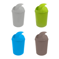 Plastic 5 Litre Swing Top Bin