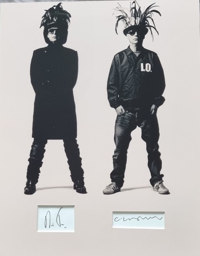 Pet shop boys signed 14x11 - pet,