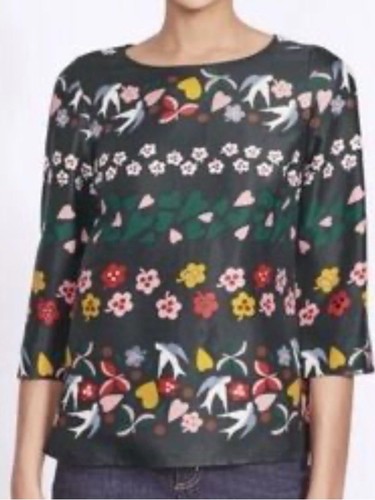 Boden dark navy - navy, floral