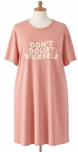 Bnwt pink slogan - bnwt, nightie