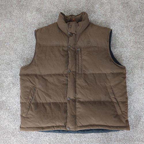 Timberland mens down gilet - mens,
