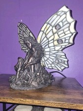 Widdop bingham Tiffany Style 77E374 Fairy Table Lamp vintage art deco antique 