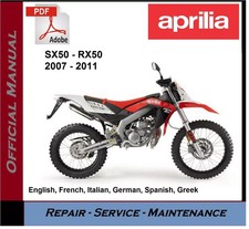 Aprilia RX50 / SX50 2007 -
