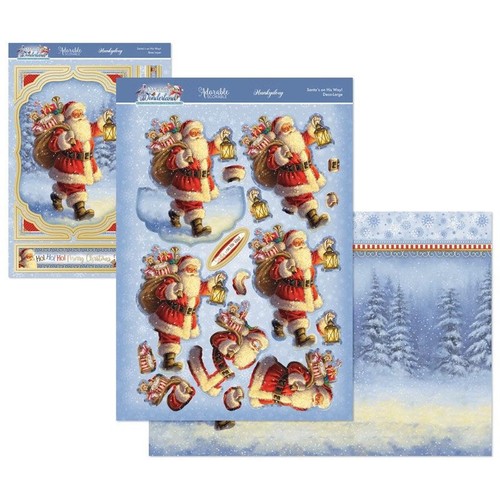 Hunkydory santas his way - on,