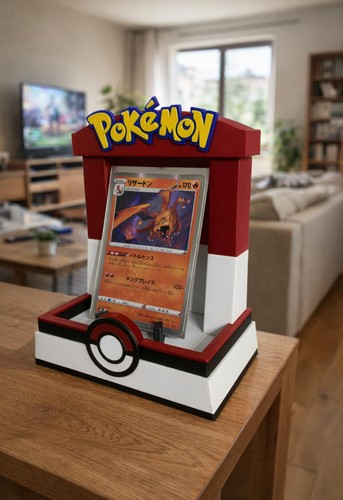 Pokemon card display stand - display,