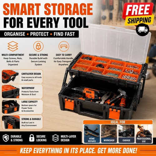 Cantilever tool box - tool,