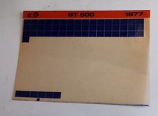Suzuki GT500 1977 Motorcycle Parts Micro Fiche
