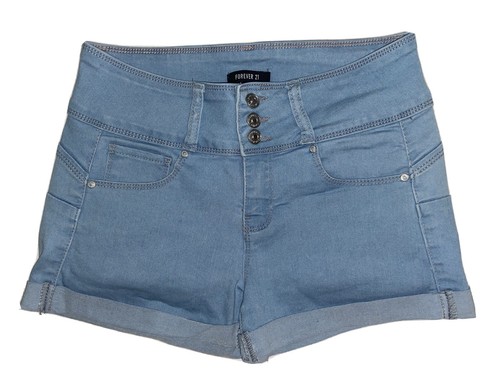 Forever blue denim cuffed - denim,