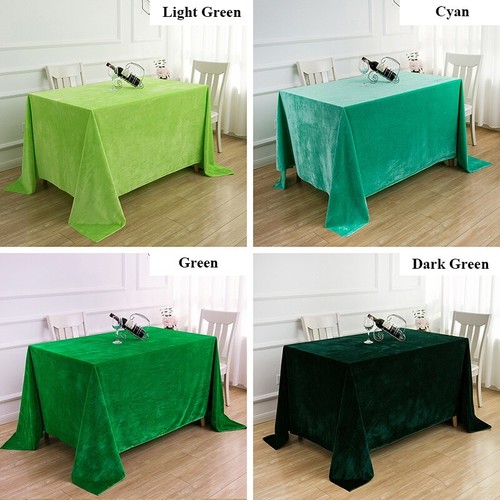 Velvet tablecloth pleuche - tablecloth,