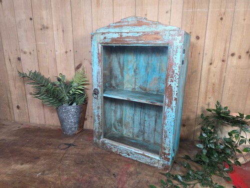 Vintage indian wooden glazed - vintage,
