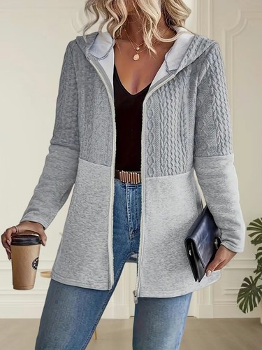 Women zip long sleeve - up,