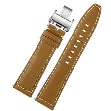21-22mm Leather Watch Strap