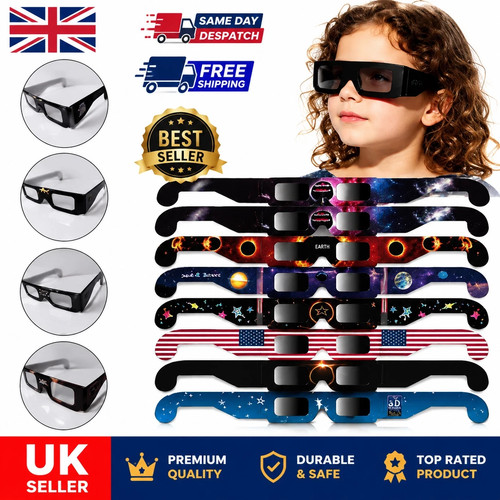 Solar eclipse glasses - glasses, 12
