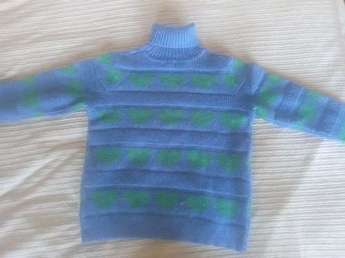 New blue and green patterned - and,