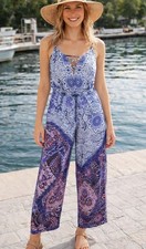 Lipsy Blue Paisley Print