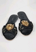 DOLCE & GABBANA Lace Slide