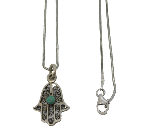 Sterling silver turquoise - silver, &