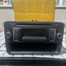 08-13 VOLKSWAGEN GOLF MK6 RADIO STEREO CD PLAYER HEAD UNIT 5K0035156A