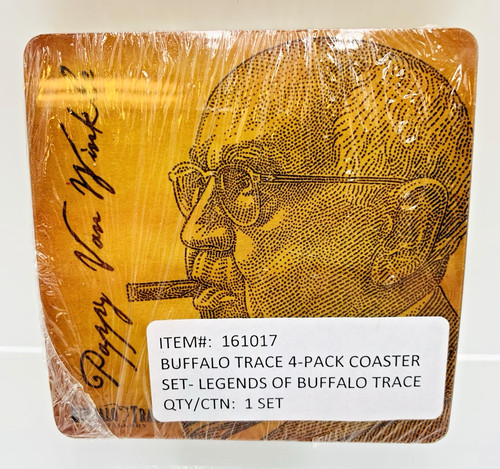 Buffalo trace pack coaster - 4-pack,