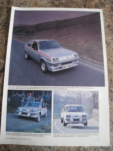 Vauxhall chevette road - vauxhall, car