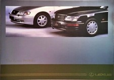 Lexus GS300 / LS400 Brochure 1995