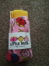 Girls Little Miss Tights 3/4 Years Brand New 
