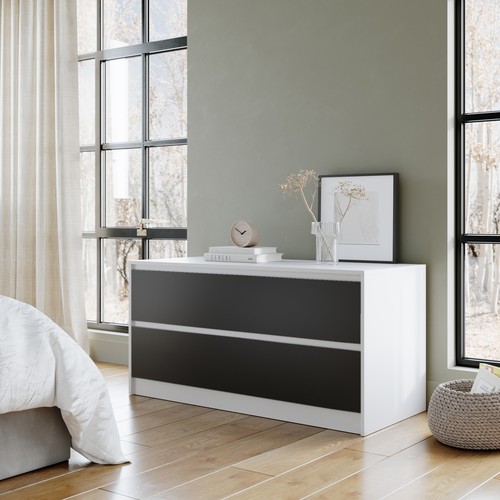 120cm wide drawer bedside - wide,