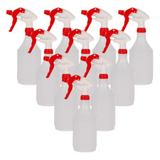 Red Empty Refill Spray Bottles