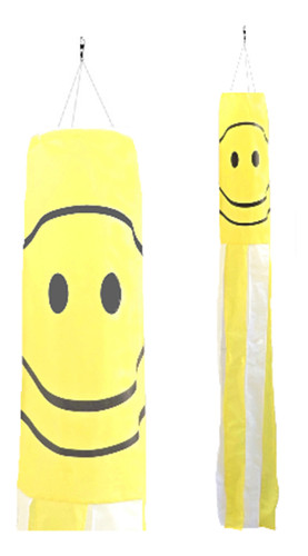 Happy face flag - face, 5'