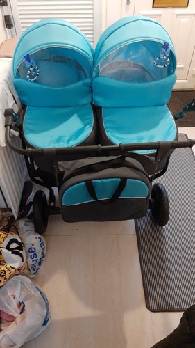 2in1 double pram - 2in1,