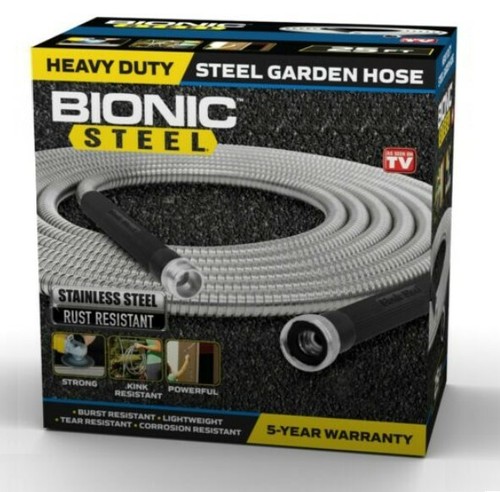 Bionic steel metal garden hose - bionic,