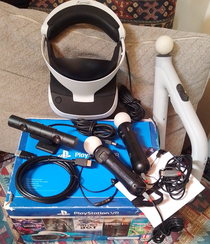 Playstation headset with - playstation, vr