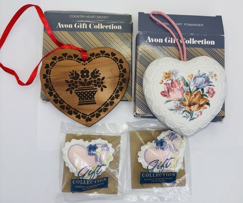 Avon heart shaped sachet - pc,