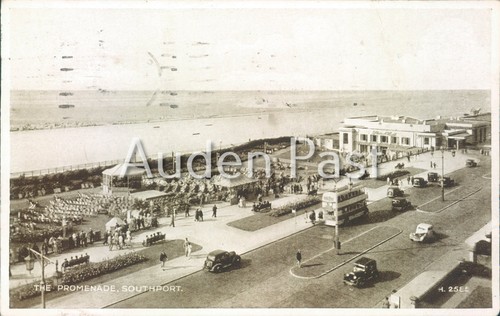 Vintage postcard southport - vintage,
