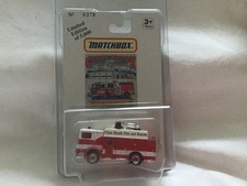 MATCHBOX USA ISSUE CLEAR BROOK FIRE & RESCUE  FIRE TRUCK - 50 YEARS OF SERVICE
