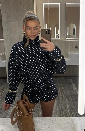 Zara puffy jacket - jacket, dot