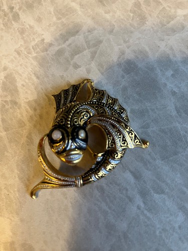 Vintage koi carp - vintage,